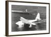 Spruce Goose Landing on the Water-null-Framed Art Print