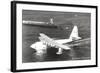 Spruce Goose Landing on the Water-null-Framed Art Print