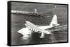 Spruce Goose Landing on the Water-null-Framed Stretched Canvas