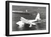 Spruce Goose Landing on the Water-null-Framed Premium Giclee Print