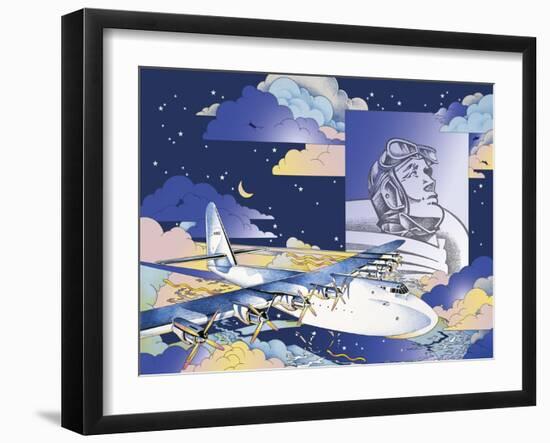 Spruce Goose-David Chestnutt-Framed Giclee Print