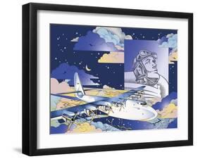 Spruce Goose-David Chestnutt-Framed Giclee Print