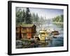 Spruced and Spry-Nicky Boehme-Framed Giclee Print