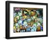 Spud's Sportsbar-Bill Bell-Framed Giclee Print