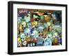 Spud's Sportsbar-Bill Bell-Framed Giclee Print