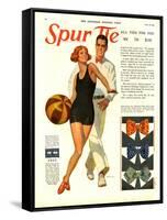 Spur Tie, Magazine Advertisement, USA, 1929-null-Framed Stretched Canvas