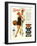 Spur Tie, Magazine Advertisement, USA, 1929-null-Framed Giclee Print