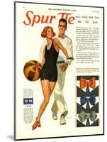 Spur Tie, Magazine Advertisement, USA, 1929-null-Mounted Giclee Print