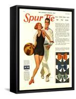 Spur Tie, Magazine Advertisement, USA, 1929-null-Framed Stretched Canvas