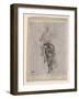 Spurring on the Horse-Edgar Degas-Framed Giclee Print