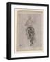 Spurring on the Horse-Edgar Degas-Framed Giclee Print