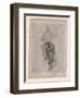 Spurring on the Horse-Edgar Degas-Framed Giclee Print