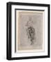 Spurring on the Horse-Edgar Degas-Framed Giclee Print