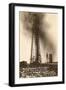 Spurting Oil Well, Oklahoma-null-Framed Art Print