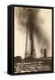 Spurting Oil Well, Oklahoma-null-Framed Stretched Canvas