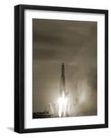 Sputnik 1 Launch-Detlev Van Ravenswaay-Framed Photographic Print