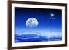 Sputnik 1 Satellite, Composite Image-Detlev Van Ravenswaay-Framed Premium Photographic Print