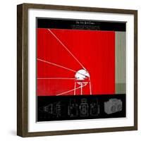 Sputnik Art-NaxArt-Framed Art Print