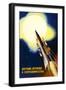 Sputnik of Friendship and Cooperation-null-Framed Premium Giclee Print