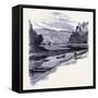 Spuyten Duyvel Creek New York United States of America-null-Framed Stretched Canvas