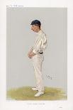 J L Tyldesley English Cricketer Who Achieved 46 Centuries in 11 Years-Spy (Leslie M. Ward)-Art Print