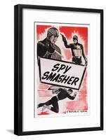 Spy Smasher-null-Framed Art Print