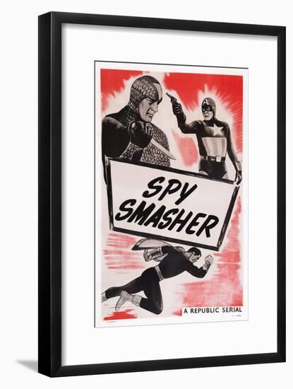 Spy Smasher-null-Framed Art Print