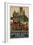 Spyker Auto Dutch 1910-null-Framed Giclee Print