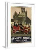 Spyker Auto Dutch 1910-null-Framed Giclee Print