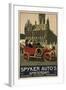 Spyker Auto Dutch 1910-null-Framed Giclee Print
