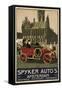 Spyker Auto Dutch 1910-null-Framed Stretched Canvas