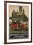 Spyker Auto Dutch 1910-null-Framed Giclee Print