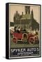 Spyker Auto Dutch 1910-null-Framed Stretched Canvas