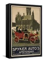 Spyker Auto Dutch 1910-null-Framed Stretched Canvas