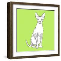 Spynx Cat-Anna Nyberg-Framed Art Print