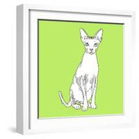 Spynx Cat-Anna Nyberg-Framed Art Print