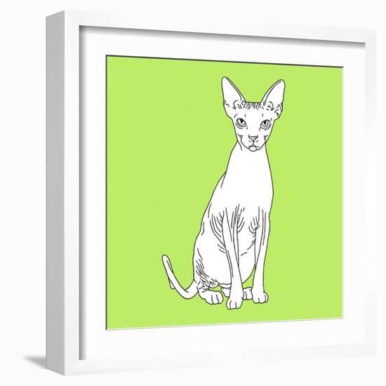 Spynx Cat-Anna Nyberg-Framed Art Print