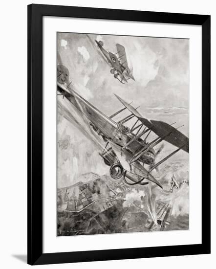 Squadron Commander Briggs-null-Framed Giclee Print