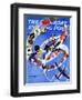 "Squadron Insignia," Saturday Evening Post Cover, August 23, 1941-Ski Weld-Framed Giclee Print