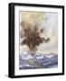 Squadron Leader Arthur Bigsworth Attacks with Bombs a German Submarine-H. G. Swanwick-Framed Giclee Print