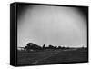 Squadron of C-47 Cargo Transports Preparing for an Evening Take Off During WWII-null-Framed Stretched Canvas