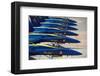 Squadron of F/A-18 Hornet fighters-null-Framed Art Print