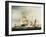 Squadron of the Blue off Portsmouth-Thomas Buttersworth-Framed Giclee Print