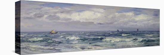 Squally Weather, South Coast-Henry Moore-Stretched Canvas