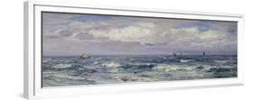 Squally Weather, South Coast-Henry Moore-Framed Giclee Print
