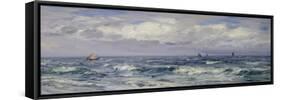 Squally Weather, South Coast-Henry Moore-Framed Stretched Canvas