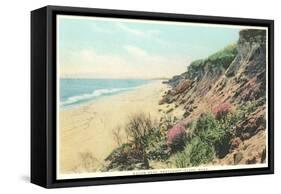 Squam Head, Beach, Nantucket, Massachusetts-null-Framed Stretched Canvas