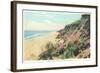 Squam Head, Beach, Nantucket, Massachusetts-null-Framed Art Print