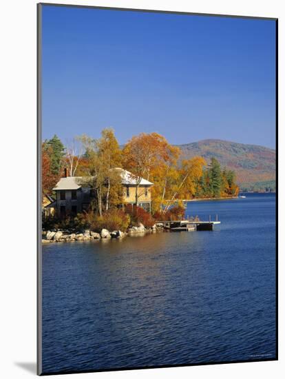 Squam Lake, Lakes Region, New Hampshire, USA-Walter Bibikow-Mounted Photographic Print