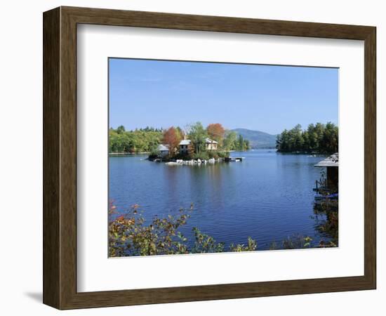 Squam Lake, New Hampshire, New England, United States of America (U.S.A.), North America-Fraser Hall-Framed Photographic Print